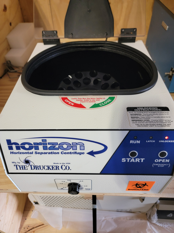 Horizon Centrifuge 653V Drucker, photo 2 of 7