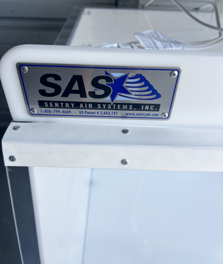 SAS Sentry Air Systems SS-340-PCR Benchtop Ductless Portable Fume Hood, photo 7 of 8