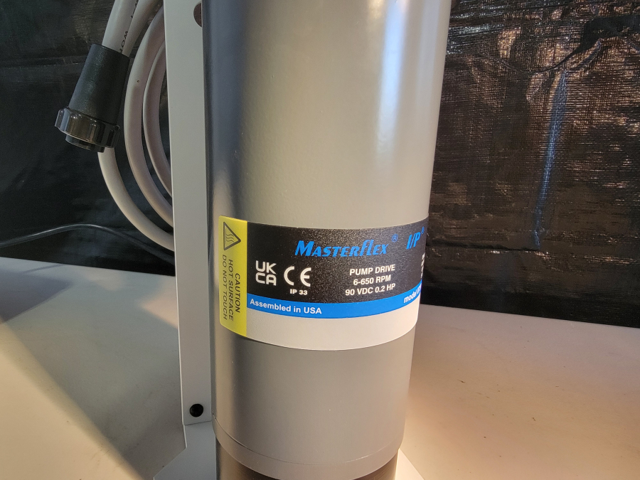 NEW Masterflex I/P 07591-22 Peristaltic Pump, 77602-10 Head, 07591-24 Controller, photo 7 of 19