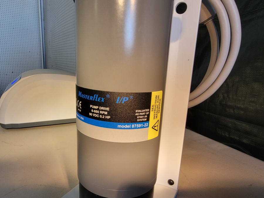 NEW Masterflex I/P 07591-22 Peristaltic Pump, 77602-10 Head, 07591-24 Controller, photo 8 of 19