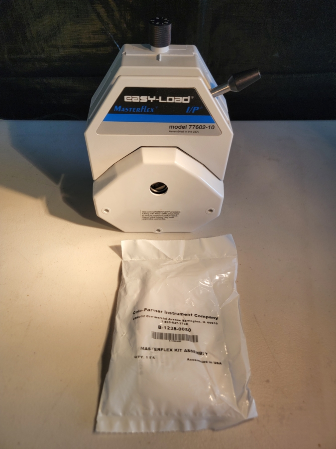 NEW Masterflex I/P 07591-22 Peristaltic Pump, 77602-10 Head, 07591-24 Controller, photo 10 of 19