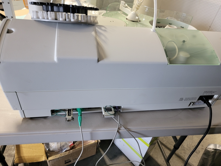 Instrumentation Laboratory ACL 10000 Coagulation Analyzer & Accessories; SN: 04120377, photo 20 of 46