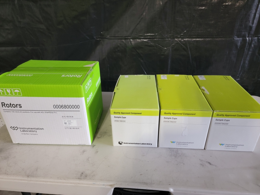 Instrumentation Laboratory ACL 10000 Coagulation Analyzer & Accessories; SN: 04120377, photo 28 of 46