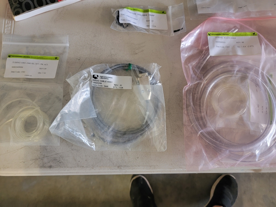 Instrumentation Laboratory ACL 10000 Coagulation Analyzer & Accessories; SN: 04120377, photo 33 of 46