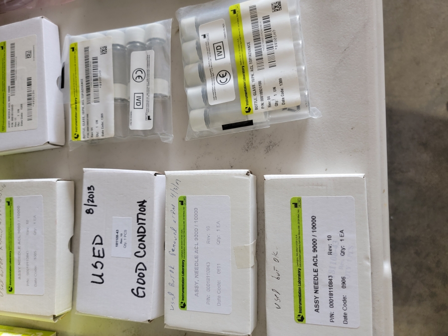Instrumentation Laboratory ACL 10000 Coagulation Analyzer & Accessories; SN: 04120377, photo 42 of 46