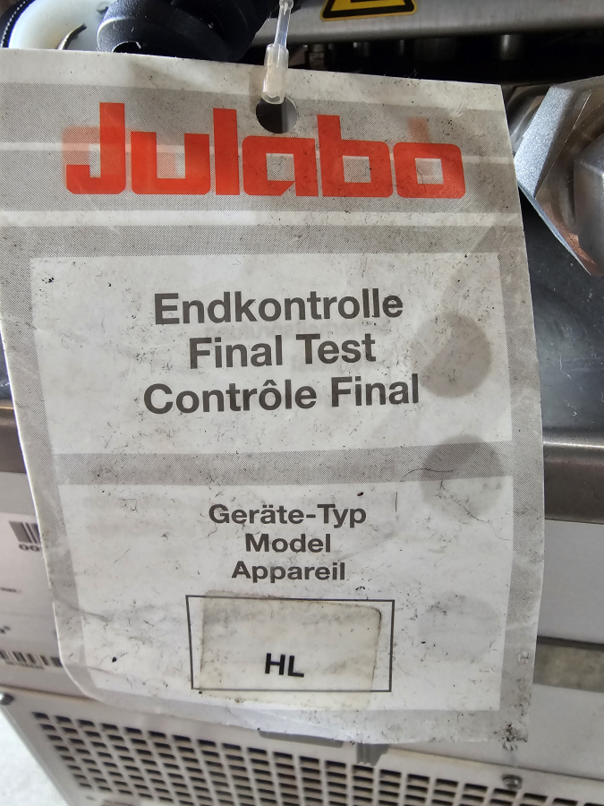 Julabo FP50 HL Heating Refrigerated Circulating Water Bath Chiller FP 50; SN:00109225, photo 12 of 27