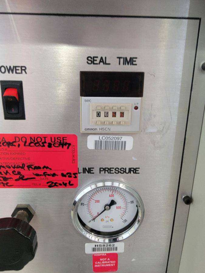Sencorp 12AS/1 Heat Sealer; SN:12-240, photo 3 of 10