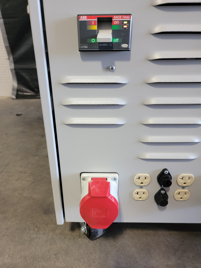 PowerVAR ABC15.0-20D41Y ABC2000 Series Power Conditioner KVA:15; IN:208v Delta; OUT:400V 3PH Wye; SN:7401564R-1640002, photo 8 of 9