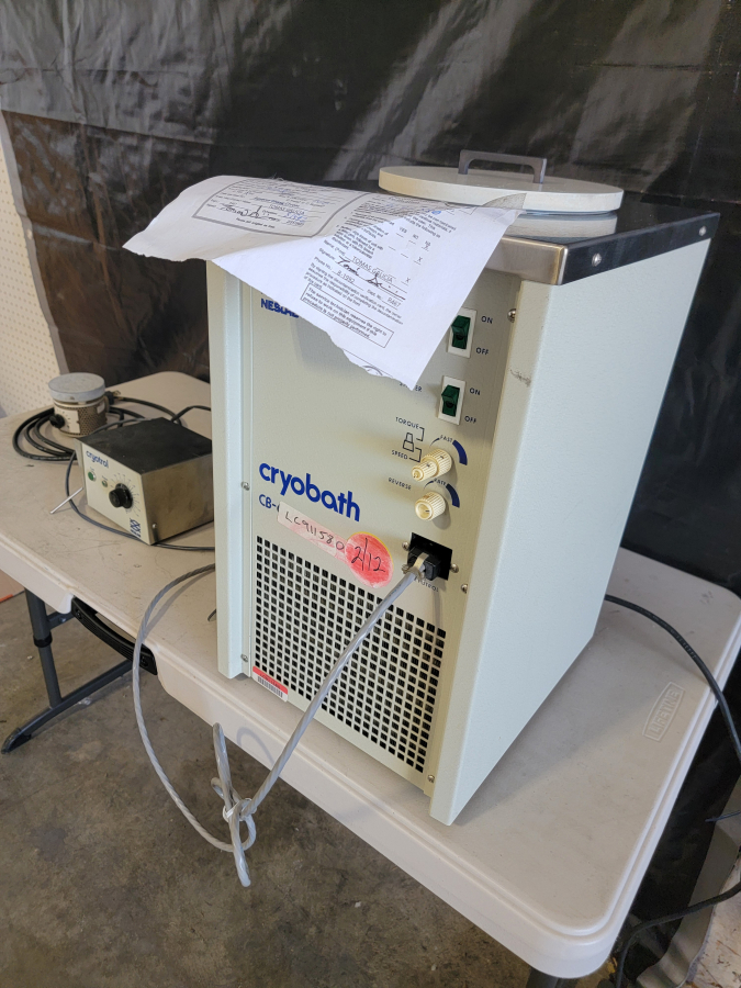 Neslab CB-85 Cryobath Chiller w/ Cryotrol Controller & Hot Plate Complete System , photo 12 of 17