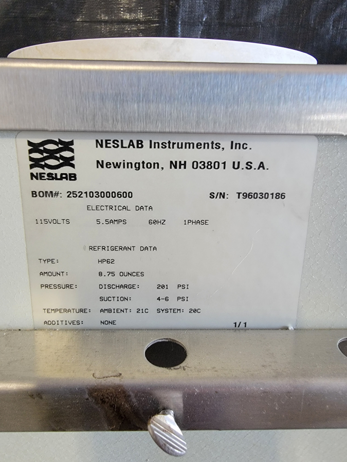 Neslab CB-85 Cryobath Chiller w/ Cryotrol Controller & Hot Plate Complete System , photo 14 of 17