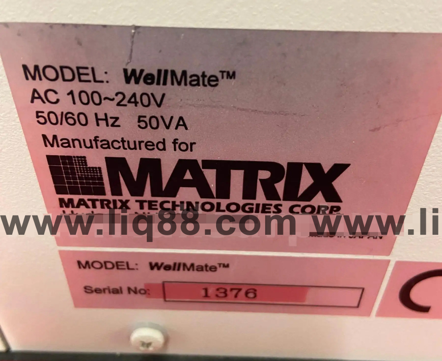 Thermo Matrix WellMate Automated Microplate Reagent Dispenser ; SN:1376, photo 8 of 12
