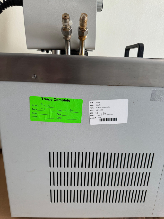 Thermo Haake GH Refrigerated Circulating Water Bath Chiller w C1 controller; SN:904245, photo 4 of 5