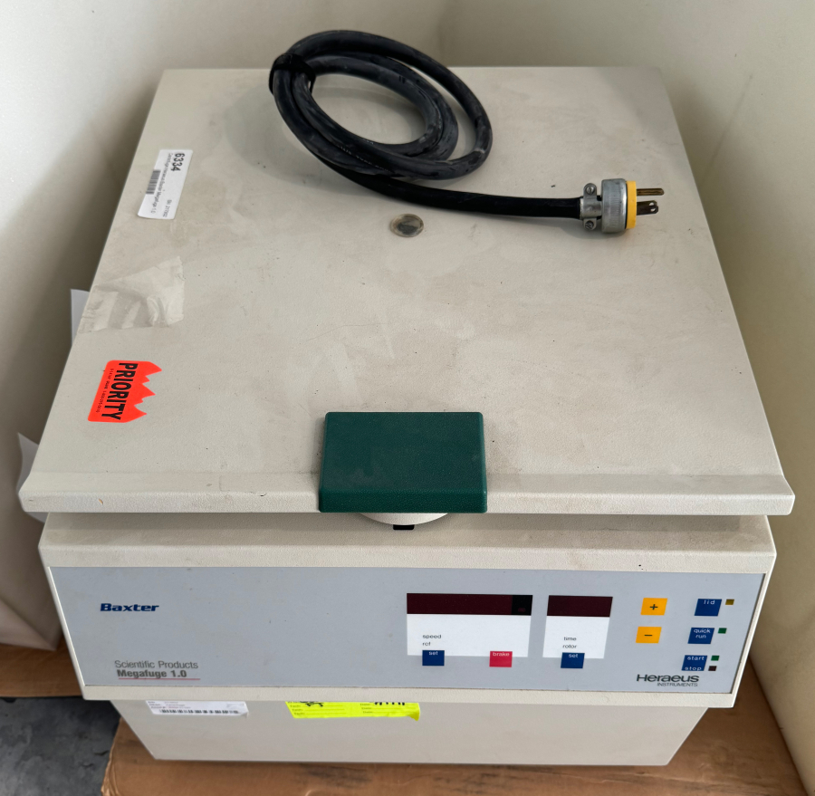 Thermo Heraeus Baxter Megafuge 1.0 Benchtop Clinical lab Centrifuge; SN:217932 *PRICE INCLUDES FREIGHT SHIPPING, photo 2 of 5