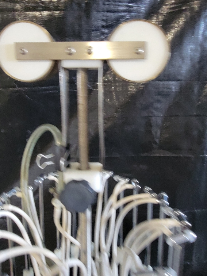 Organomation 8125 N-EVAP Nitrogen Evaporator Sample Concentrator w/Stand; SN:15121, photo 7 of 12