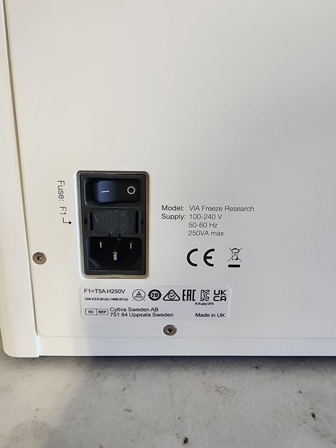 Asymptote Cytiva VIA Freeze LN-Free Cryogenic Controlled Rate Cryopreservation Freezer , photo 8 of 10
