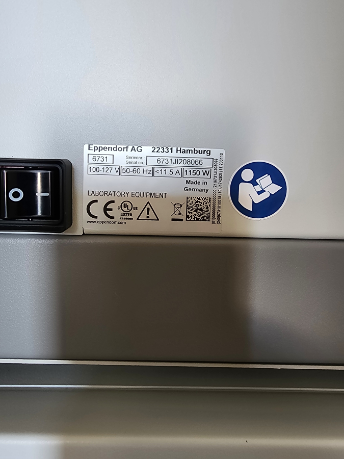 Eppendorf C170i CellXpert Dual-Stack Cell Culture CO2 Incubator 2x170L; SN:6731JI208066/IP004545, photo 17 of 23