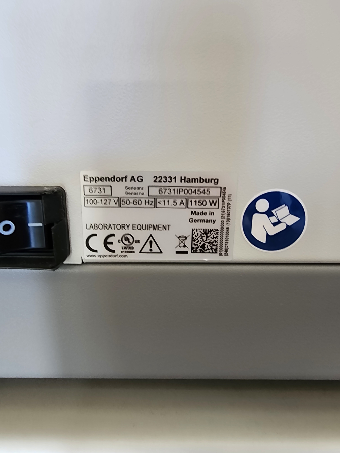 Eppendorf C170i CellXpert Dual-Stack Cell Culture CO2 Incubator 2x170L; SN:6731JI208066/IP004545, photo 18 of 23