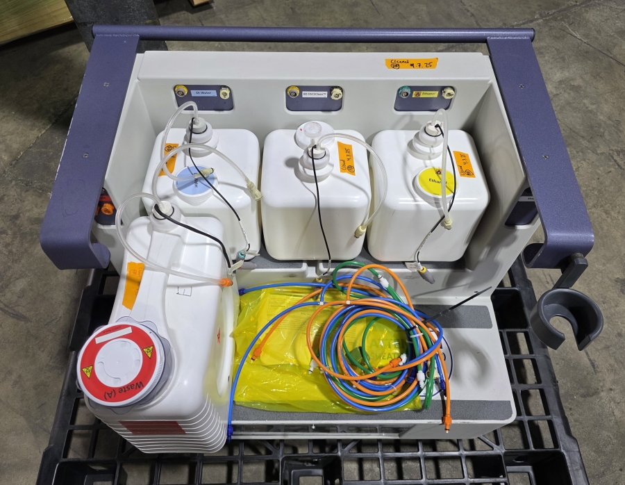 Becton Dickenson BD FACSCanto II 339473 Clinical Flow Cytometer w/ FACSAria II Fluidics Cart; SN:R33947300255, photo 26 of 55