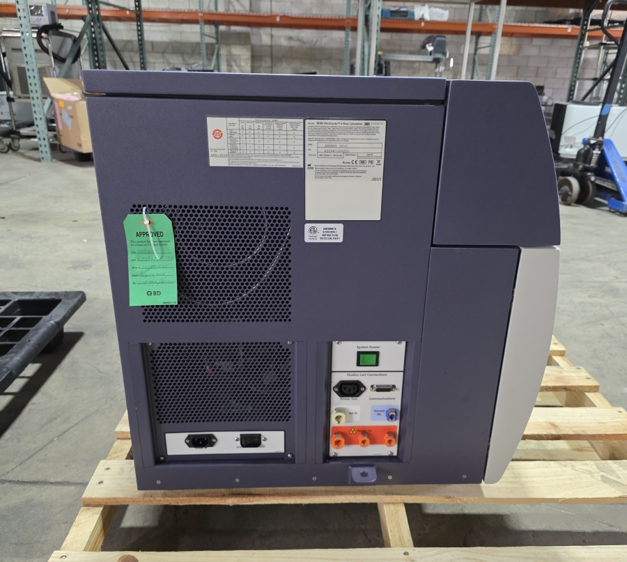 Becton Dickenson BD FACSCanto II 339473 Clinical Flow Cytometer w/ FACSAria II Fluidics Cart; SN:R33947300255, photo 38 of 55