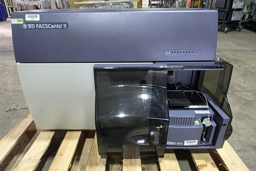 Becton Dickenson BD FACSCanto II 339473 Clinical Flow Cytometer w/ FACSAria II Fluidics Cart; SN:R33947300255, photo 49 of 55