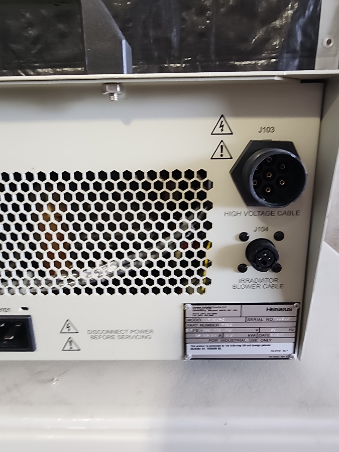 2021 Heraeus P300MQ Power Supply & I300MB Irradiator, 240V, 60Hz & Fusion UV System; SN: 700806/700802 &  700621/700799, photo 22 of 25