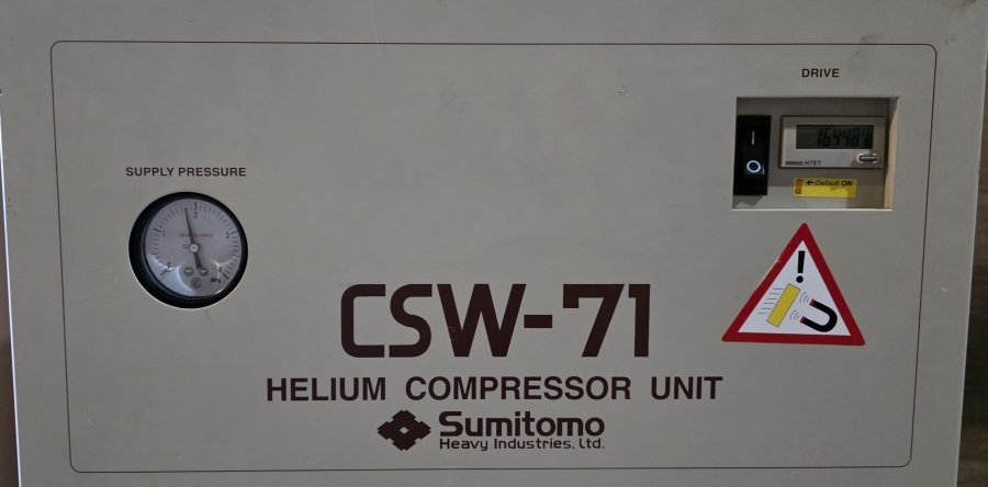 Sumitomo CSW-71D Helium Compressor P/N: 2188440-2, Type: SRDK-408; SN:47C04074D, photo 8 of 22