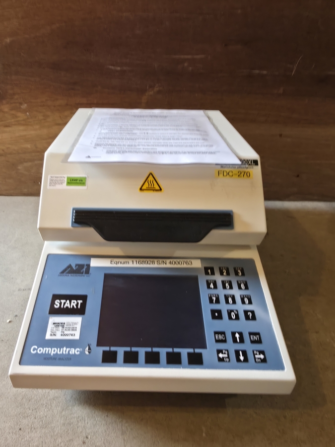 Arizona Instrument Brookfield Ametek Computrac MAX 4000XL Moisture Analyzer ; SN:4000763, photo 21 of 23