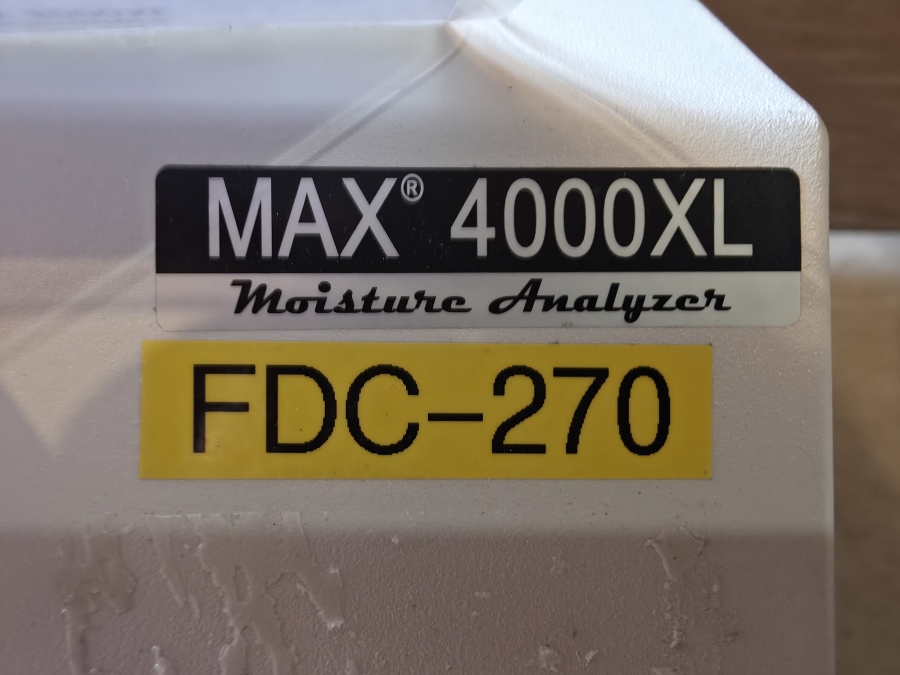 Arizona Instrument Brookfield Ametek Computrac MAX 4000XL Moisture Analyzer ; SN:4000763, photo 1 of 23