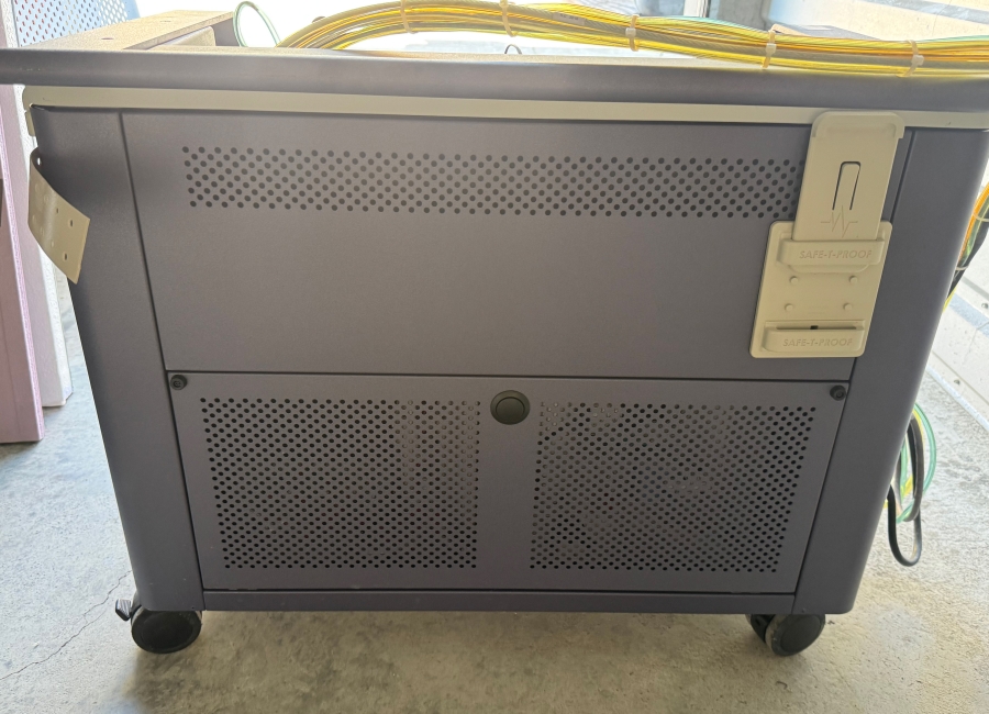 Becton Dickinson BD FACSCanto II Flow Cytometer, blue/red/violet, w/ HTS high throughput sampler, Fluidics Cart & SS Vessel; PN:338962; SN:V96301261, photo 13 of 26