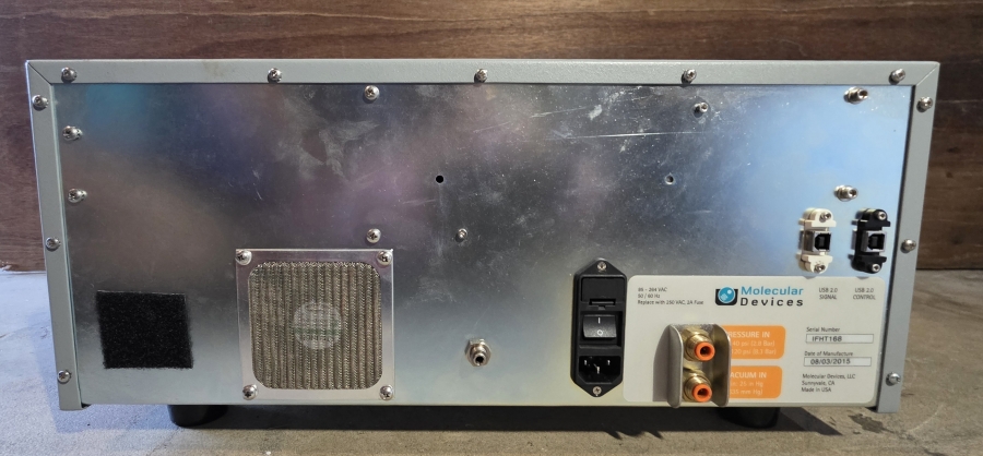 Molecular Devices IonFlux HT Automated Patch Clamp Electrophysiology unit; SN:0161/IFHT168, photo 15 of 16