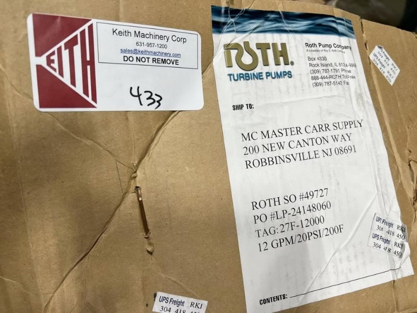Roth Pump Co. Condensate Return Pump Boiler System 12GPM/20PSI/200F , photo 29 of 29