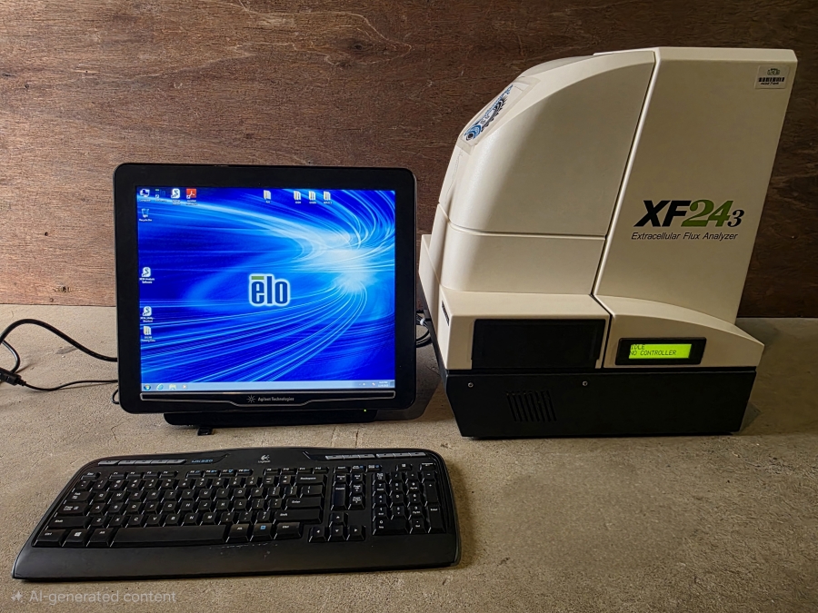 Seahorse Bioscience XF24-3 Extracellular Flux Analyzer w/ Monitor; SN:101434A/101388, photo 27 of 29