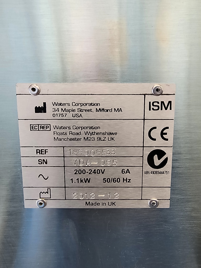 Waters Xevo G2-S QTof Mass Spectrometer; SN:YDA-098, photo 15 of 24