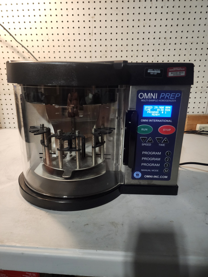 Omni Inc. Prep Multi-Sample Homogenizer 06-021 REV B; SN:OP24055, photo 1 of 9