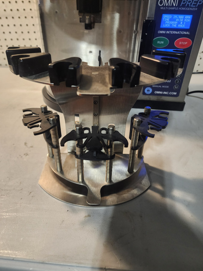 Omni Inc. Prep Multi-Sample Homogenizer 06-021 REV B; SN:OP24055, photo 6 of 9