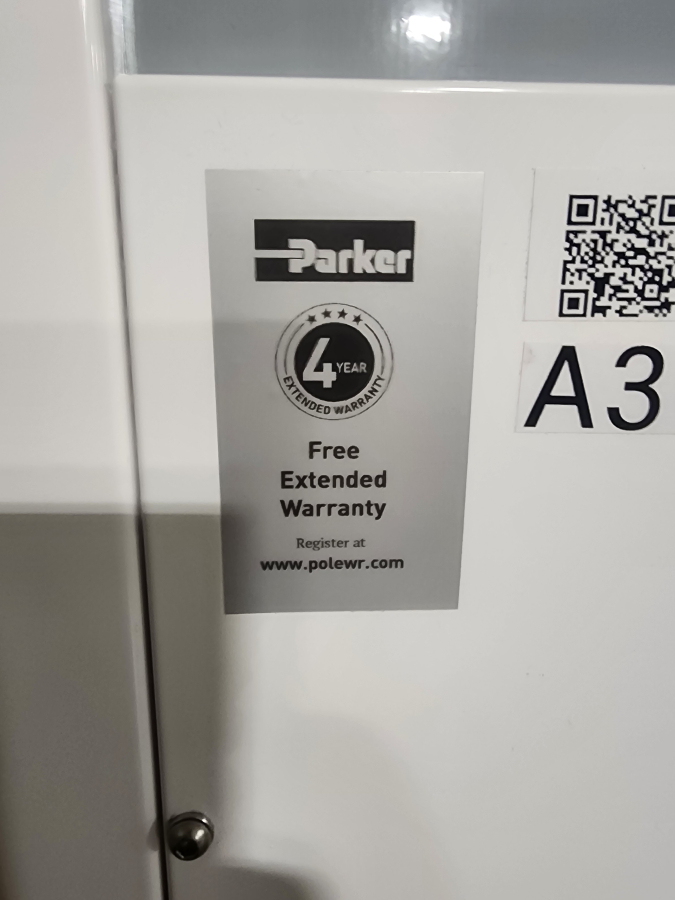 Parker OMVE Process Chiller; SN:399880460001, photo 2 of 8