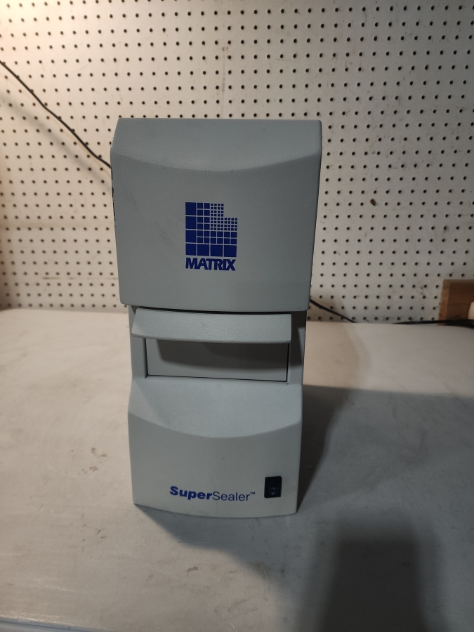 Apogent Discoveries 4110 Matrix Super Sealer Microplate Sealer, 24VDC; SN:58081, photo 1 of 6