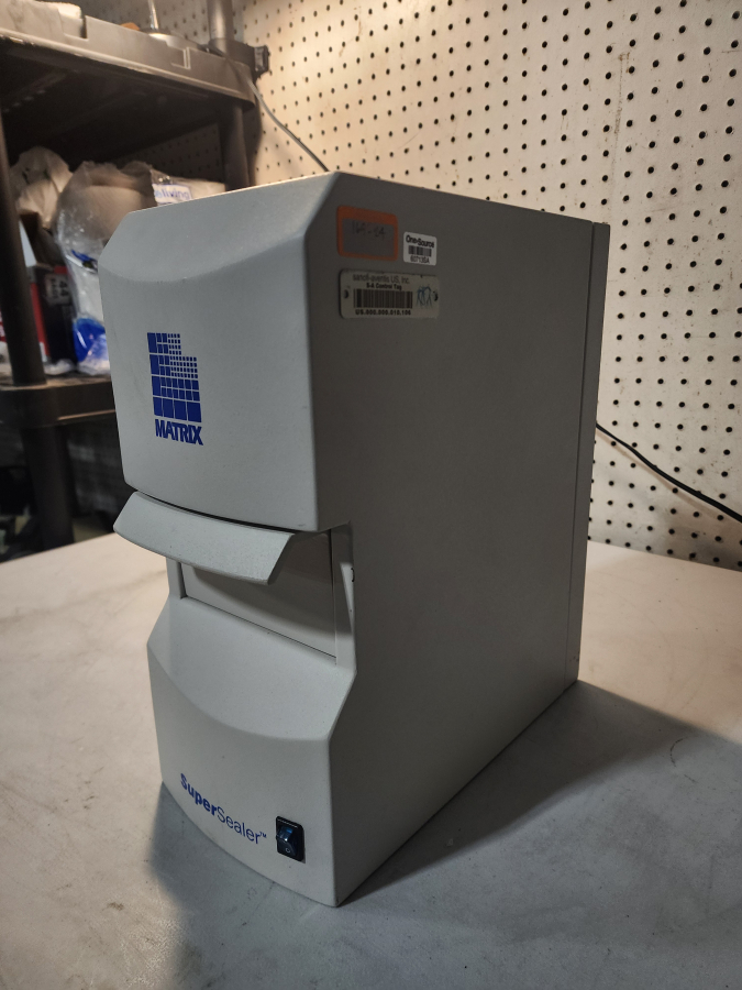 Apogent Discoveries 4110 Matrix Super Sealer Microplate Sealer, 24VDC; SN:58081, photo 2 of 6