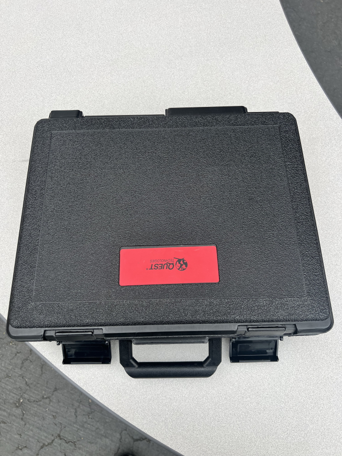 Quest 2700 Industrial Sound Level Meter w/ QC-10/QC-20 sound calibrator; SN:HWE010030, photo 2 of 5