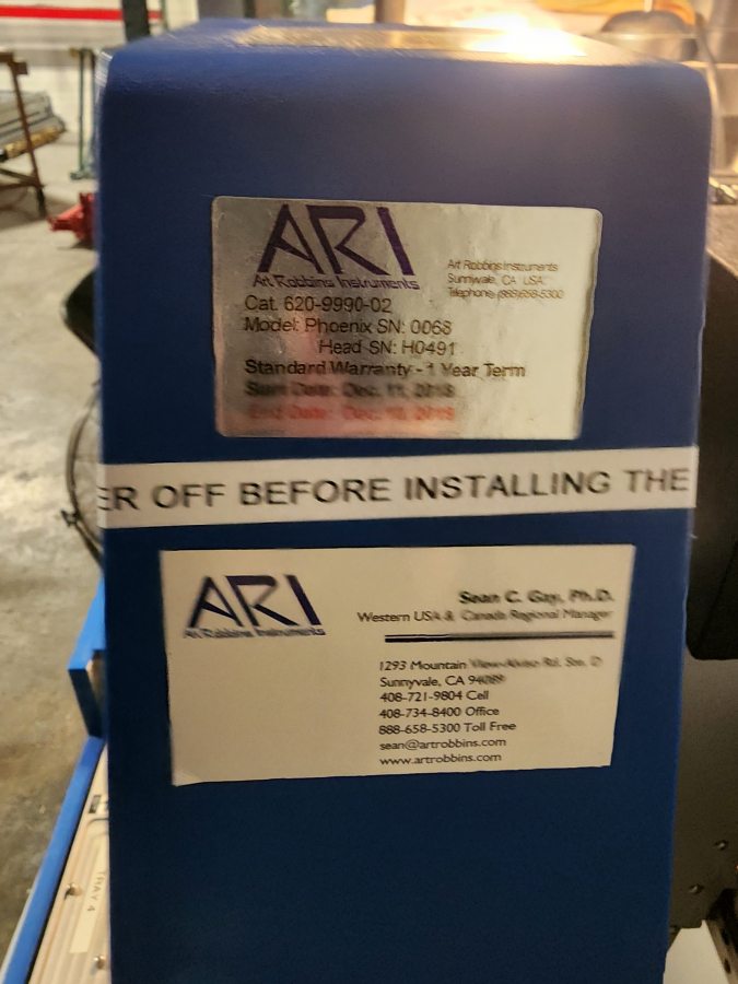 Art Robbins Instruments 600-0000-00 Phoenix Protein Crystallization Dispenser; SN:0068, photo 7 of 13