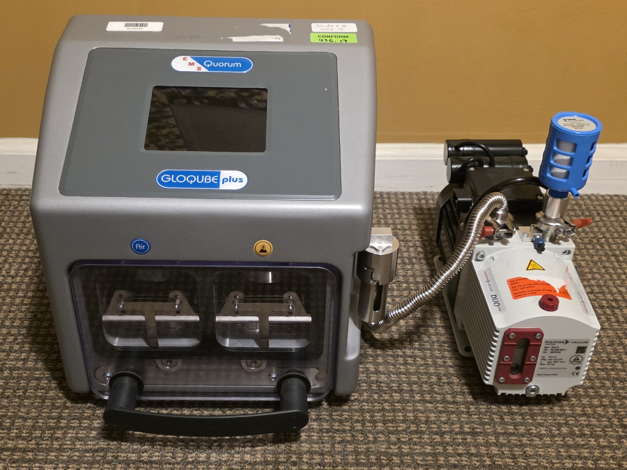 Quorum GloQube Plus Glow discharge system; SN:19006, photo 13 of 31