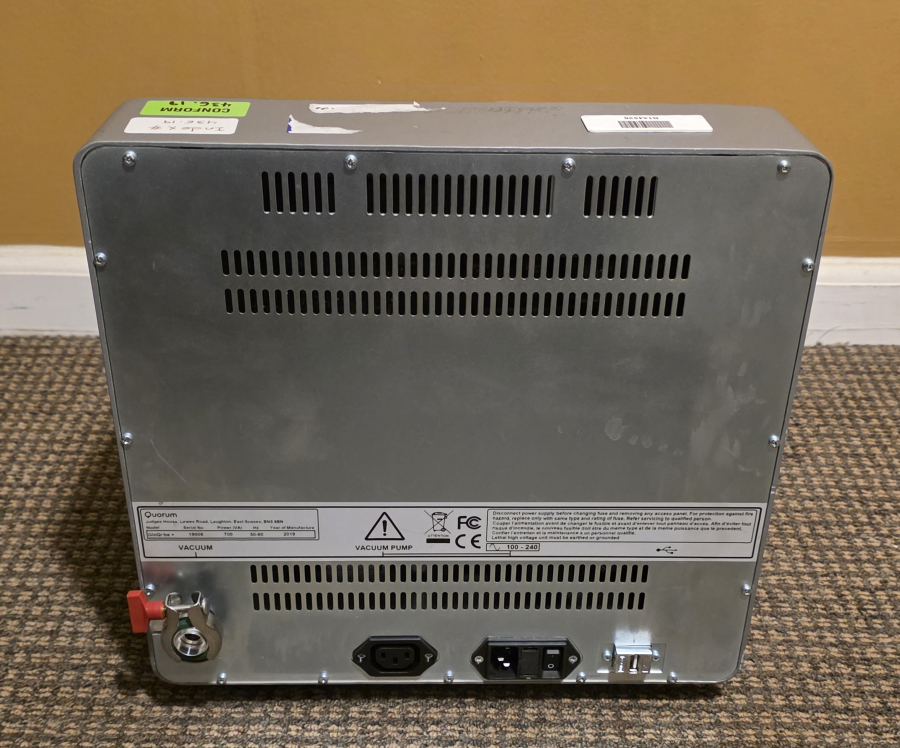 Quorum GloQube Plus Glow discharge system; SN:19006, photo 21 of 31