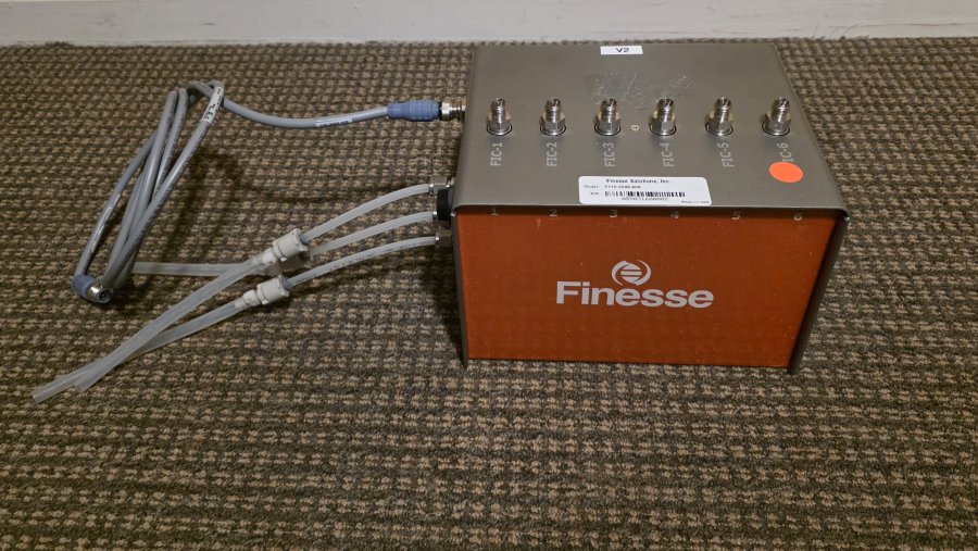 Finesse G3Lab Universal F100-2277-303 Rev 4 Biroreactor controller, manifold, pump; SN:AH5441610015/3/4/6/7/8/9/12, photo 1 of 36