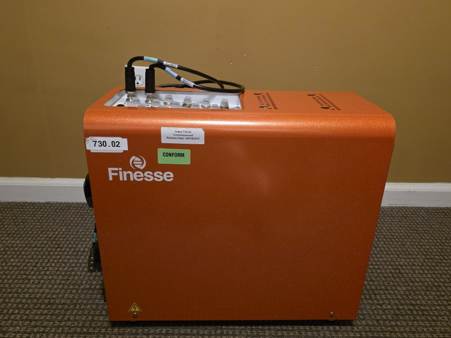 Finesse G3Lab Universal F100-2277-303 Rev 4 Biroreactor controller, manifold, pump; SN:AH5441610015/3/4/6/7/8/9/12, photo 21 of 36