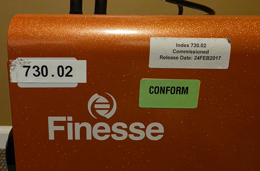 Finesse G3Lab Universal F100-2277-303 Rev 4 Biroreactor controller, manifold, pump; SN:AH5441610015/3/4/6/7/8/9/12, photo 22 of 36