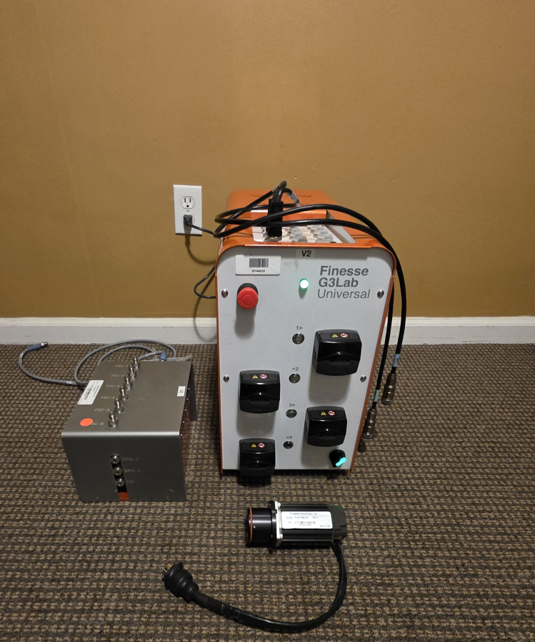 Finesse G3Lab Universal F100-2277-303 Rev 4 Biroreactor controller, manifold, pump; SN:AH5441610015/3/4/6/7/8/9/12, photo 35 of 36