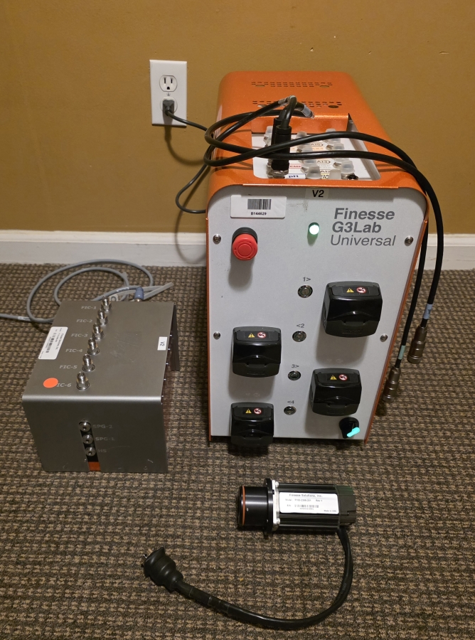 Finesse G3Lab Universal F100-2277-303 Rev 4 Biroreactor controller, manifold, pump; SN:AH5441610015/3/4/6/7/8/9/12, photo 36 of 36