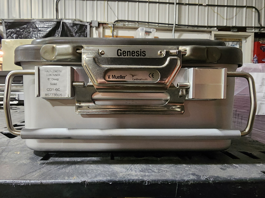 Lot of 16 assorted sizes of Genesis sterilization containers, photo 5 of 15