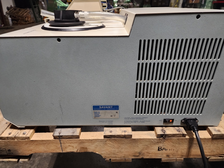 Savant AES1010-120 Speedvac concentrator w/RC110B Radiant Cover, photo 6 of 8