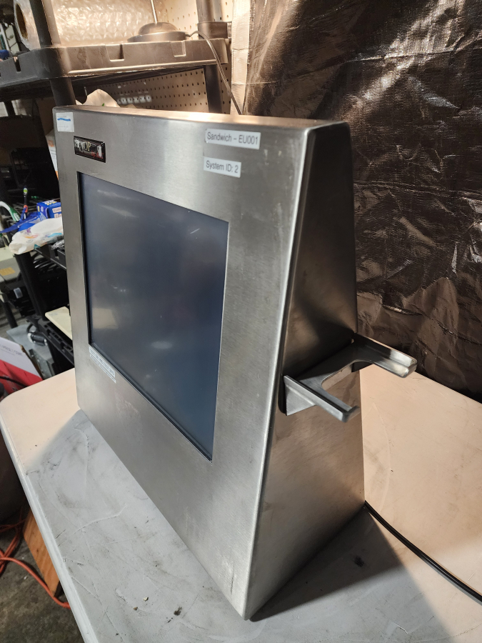 Lot of 2 ACC MicroOP FPM-180-OFT Stainless Steel Cleanroom Monitors/interface, photo 5 of 26